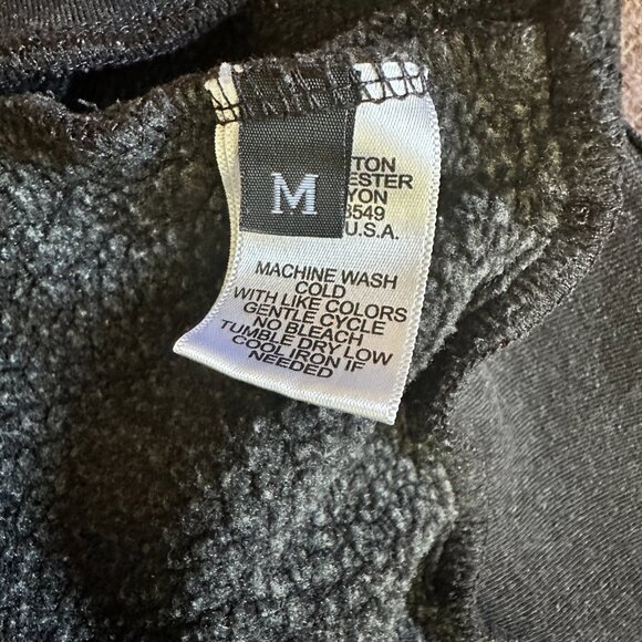 Aviator Nation Black Sweatshirt with Pink and Yellow Stripes - Picture 5 of 9